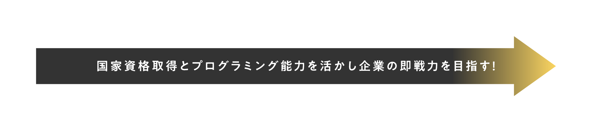 国家資格取得とプログラミング能力を活かし企業の即戦力を目指す！