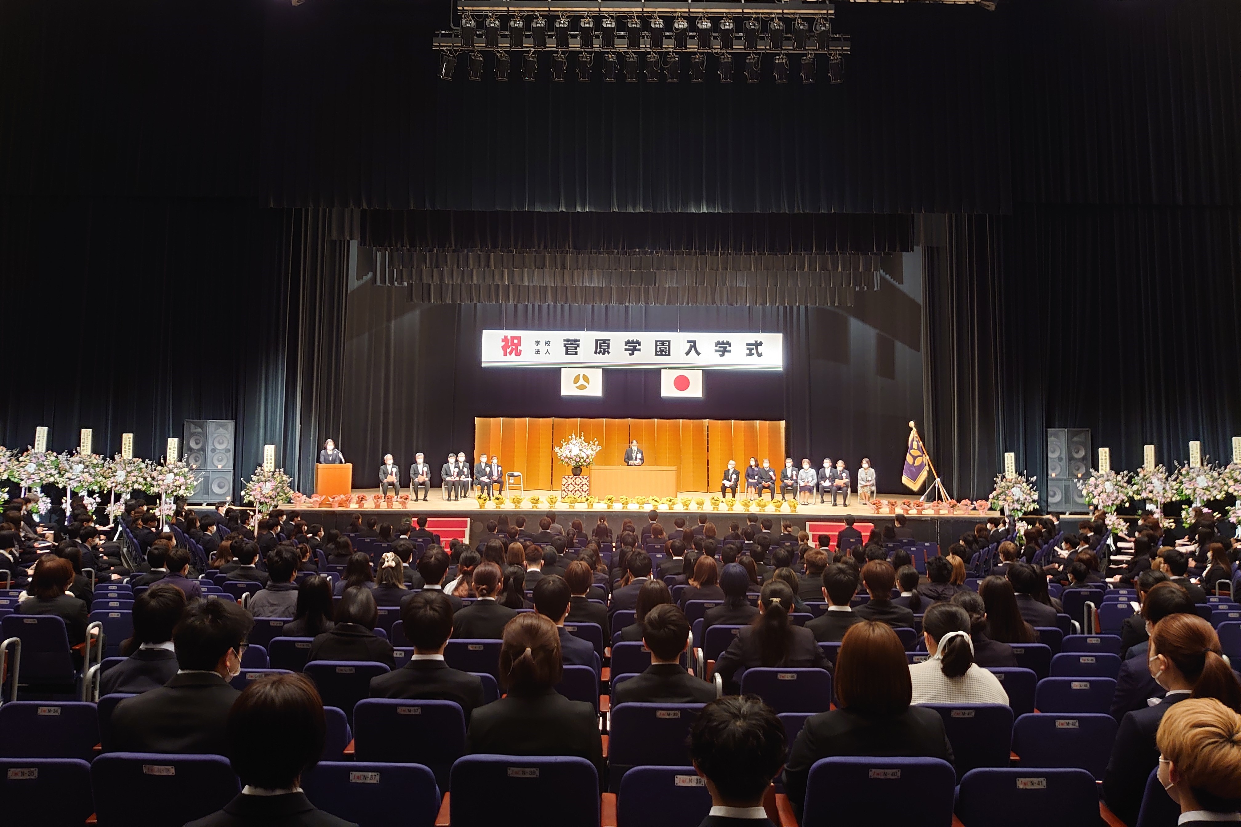 入学式　東寺学園 